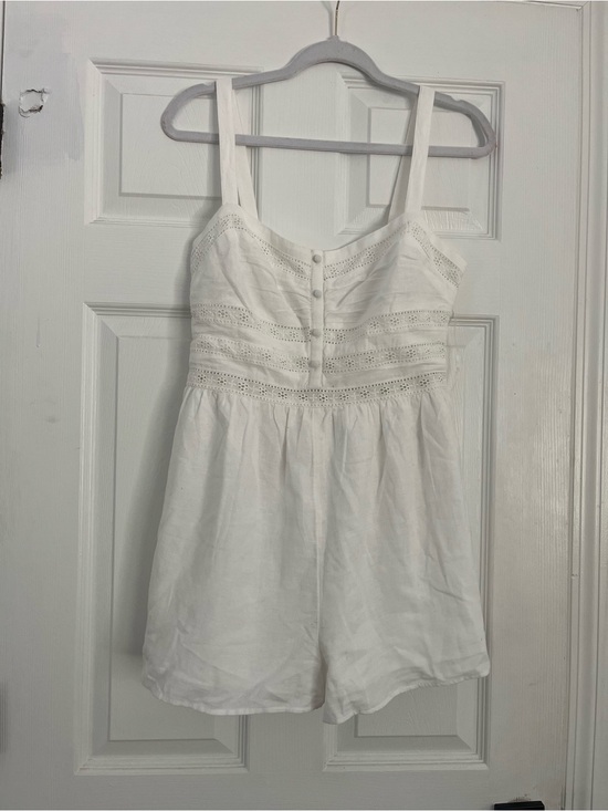 American Eagle Outfitters Pants - NWT American Eagle White cotton Eyelet Romper
